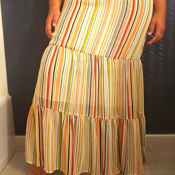 Dress maxi long Summer colors - Picture 6 of 11